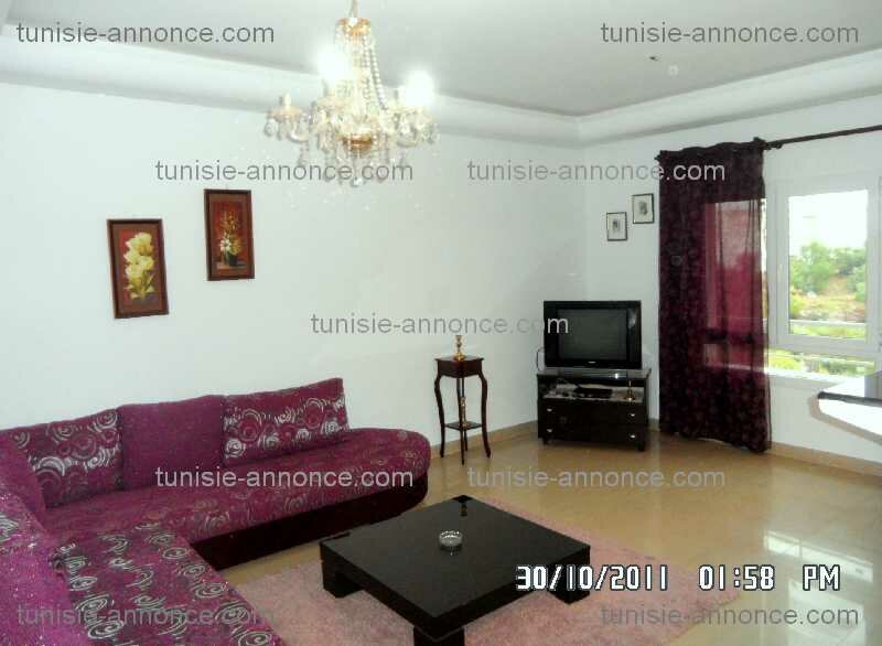 El Menzah El Manar 1 Location vacances Appart. 2 pices 2 pices luxueux et bien situ