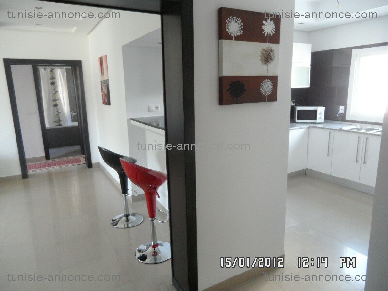 El Menzah El Manar 1 Location vacances Appart. 2 pices Spacieux beau et propre 2 pices