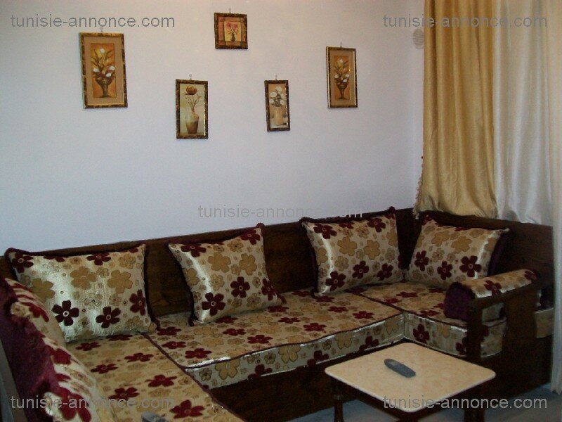 La Marsa Marsa Erriadh Location vacances Appart. 2 pices Magnifique f2 super luxe