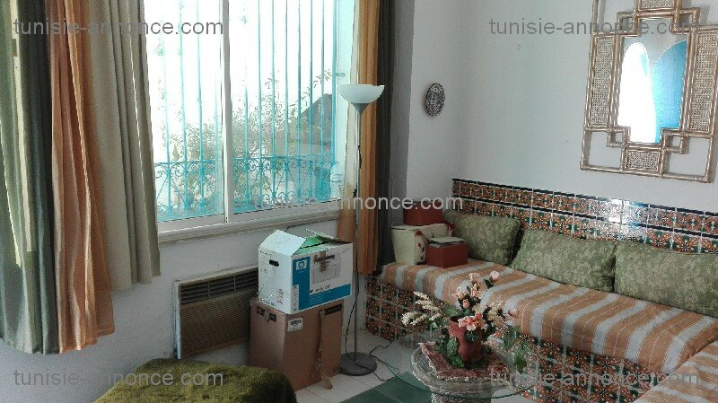 Hammamet Zone Hoteliere Location vacances Appart. 3 pices Charmant rc de villa aux deux oueds wb63