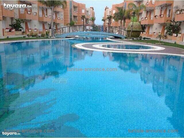 Akouda Cite Ecole Superieure Location vacances Appart. 1 pice Super studio res les dunes chattmariem